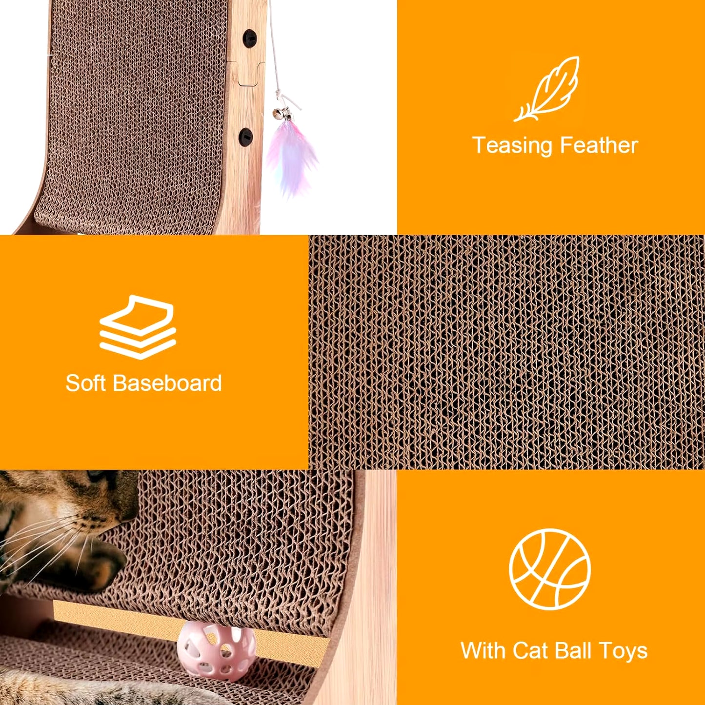 L Shape Cat Scratcher